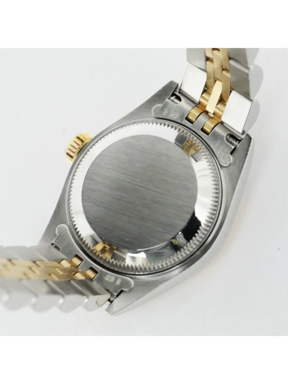 Rolex Datejust Champagne Dial No YG SS Watch Automatic Winding OH Polished